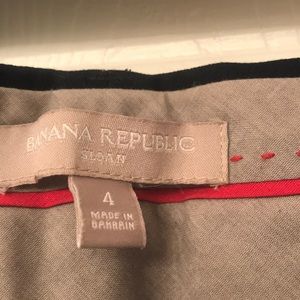 Banana republic Sloan navy ankle crop